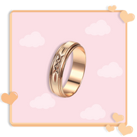 Bague anti stress "Caricature" - PositivJewelry